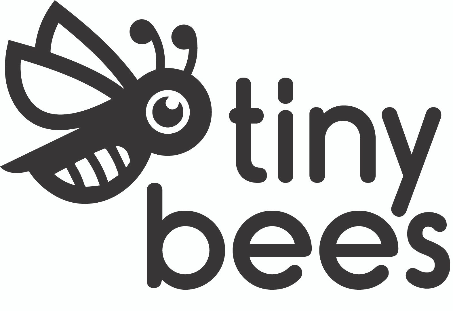 bees logo bw